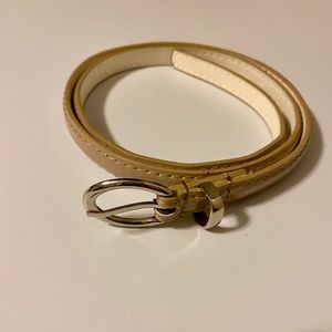Skinny Belt, taupe